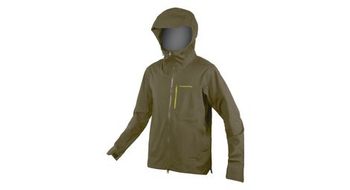 Chaqueta mtb impermeable endura verde
