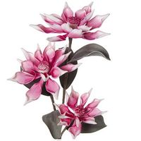 set 6 ramas fucsia