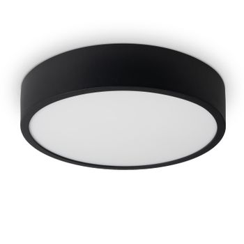 LED-Lámpara de techo Finn negro