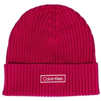 calvin klein jeans gorro patch chunky rib cotton beanie lv04d8053g para hombre
