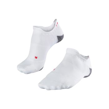 Falke RU5 Invisible Calcetines Para Correr Hombres-Blanco,Gris