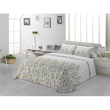 Colcha Bouti Modelo Holly Jvr 235x270 Para Cama 135 Cm.