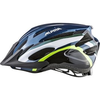 Alpina Mtb17 Casco De Bicicleta Talla 54-58 Azul Oscuro Neón