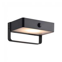aplique led con sensor de movimiento saulio solar 45w