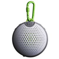 boompods aquablaster altavoz bluetooth impermeable con mosqueton 8w grisverde