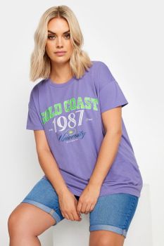 Yours Camiseta Morada 