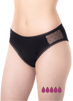 farma inca braguita menstrual adulto absorcion super negra talla xl