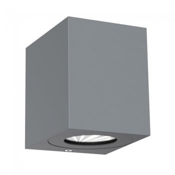 Aplique de exterior led canto kubi 2 (2x6w)