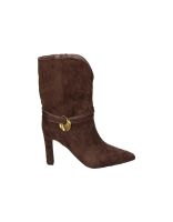 botines con tacon buonarotti s5537 en color cafe 39