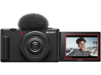 camara - sony vlog zv-1f digital pantalla multiangulo video 4k lenta micro funciones vlog wifi bluetooth negra