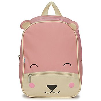 Citrouille et Compagnie Mochila BEAR PINK para niña