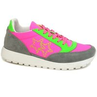 balada deportivas moda 2stars sneakers grigio verde rosa 2sd1951 para mujer