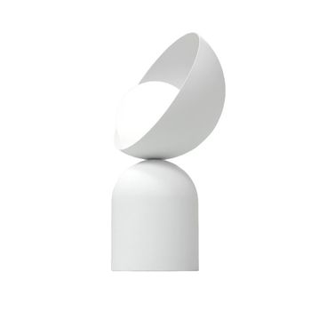 Lámpara de mesa elvia blanco