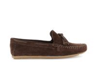 mocasines de ante con lazo dark brown