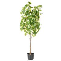 planta artificial en maceta arbol decorativo falso ginkgo verde 150 cm ginkgo tree