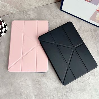 Funda acrílica a prueba de golpes para Xiaomi Mi Pad 6/6 Pro, funda protectora trasera plegable en Y para tableta de 11 pulgadas, funda rígida