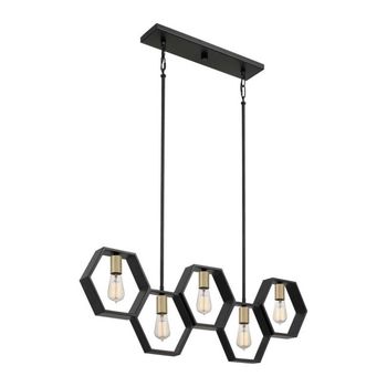 Lámpara de techo bismarck (5 luces)