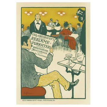 Legendarte - Cartel Artístico Vintage Reklame Plakater - Cuadro Lienzo, Impresión Digital Cm. 50x70