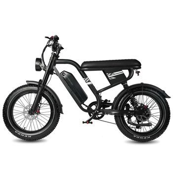 Bicicleta Eléctrica Maxturn Mx10 500w 48v13.5ah Frenos Hidráulicos Negro