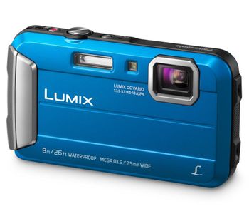 PANASONIC Lumix DMC-FT30EB-A Tough Compact Camera - Blue, Blue