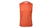 maillot sin mangas poc air indoor zink naranja