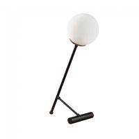 lampara de mesa birdie opal negro