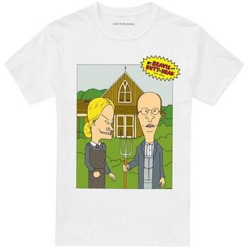 Beavis & Butthead Camiseta American Gothic para mujer