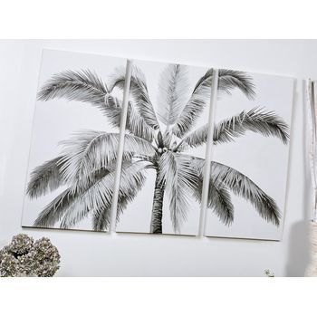 Lienzo Impr. Palmera 60x120 Cms. S/3 60x3.8x120 Cms