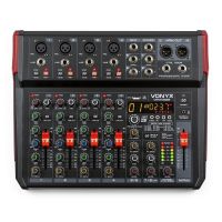 mezclador de audio vonyx vm-kg08 8 canales bluetooth ecualizador 3 bandas