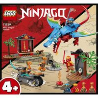 lego ninjago templo del dragon ninja 4 anos - 71759