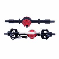 puente delantero trasero mejorado de metal para maquetas de coches rc wpl 116 c14 c24 b14 b24 b36 henglong fayee jjrc