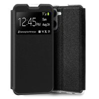 cool funda flip cover liso negra para realme 10
