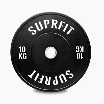 Placa De Parachoques Suprfit Econ Logotipo Blanco (individual) - 10 Kg