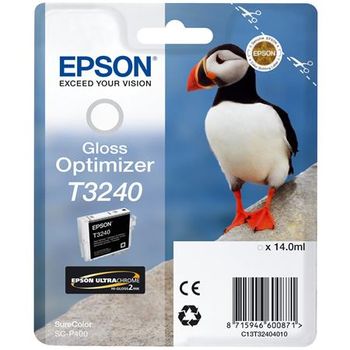 Epson T3240 (T324040) Gloss Optimiser Original Ink Cartridge (Puffin)
