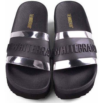 Thewhitebrand Chanclas High Twb Relief Silver para mujer