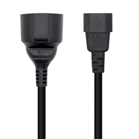 aisens cable alimentacion 16a c14m a cee7h 25cm