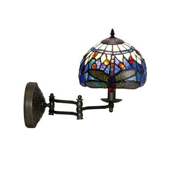 Aplique Con Brazo Móvil Tiffany D. 20cm Serie Belle Epoque