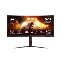aoc cu34g4 34 led fast va wide quad hd hdmi