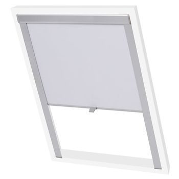 Persiana Opaca Enrollable Blanco M08/308 Ggl Y Ggu Vidaxl