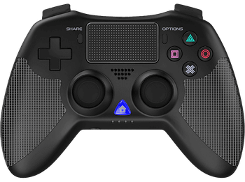 Mando PS4 - Ardistel Blackfire Controller BFX-C20, Para PS4, Inalámbrico, Bluetooth, Negro