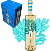 habla del mar - vino blanco submarino - fermentado a 15m de profundidad - pack 6 botellas 75 cl - 105 vol