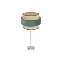 sobremesa alto reyes 1xe27 cromonatural-verde 64x30x30 cm