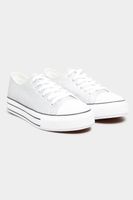 bambas anchas plataforma en plateado