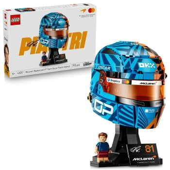 LEGO Editions McLaren Mastercard F1 Team Casco de Oscar Piastri, Juguete de construcción +14 años - 43017