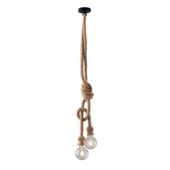 Lámpara de techo rope (2 luces)