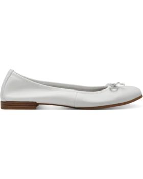 de TAMARIS BAILARINA PLANA DE 100WHITE