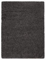 alfombra peluda skyline antracita 70x140 cm