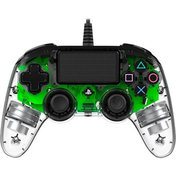 Nacon Compact Controller Wired para PS4/PC Iluminado Verde