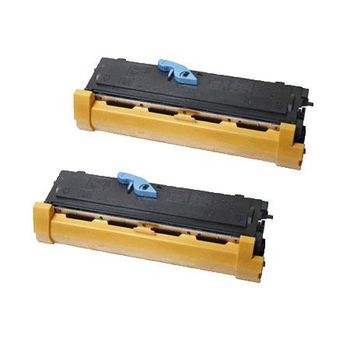 Compatible Multipack Epson EPL-6200 Printer Toner Cartridges (2 Pack) -C13S050166