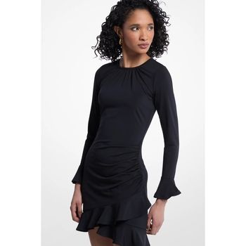 MICHAEL Michael Kors Vestido Mt683j5h6j Ruched Ruffle Hem Dress para mujer